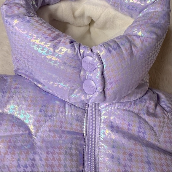 NWT Kensie Girl iridescent lilac infant snow suit size 6/9 months - Picture 3 of 13